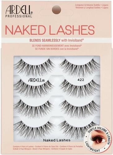Ardell - Multipack Naked - Kunstwimpers  - Type 422 - 4 paar