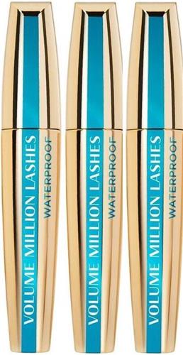 Loreal Paris Volume Million Lashes Mascara Waterproof Zwart Voordeelverpakking