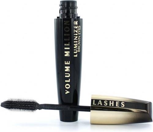 L'Oréal Volume Million Lashes Luminizer Brown Eyes Mascara - Black Diamond