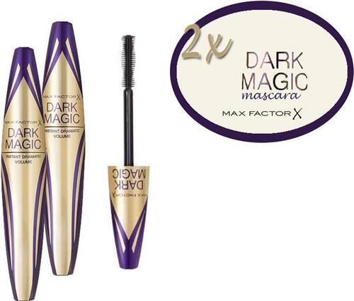 Duo pack - Max factor Dark Magic- 2 stuks- met een pakje Septona -Daily clean