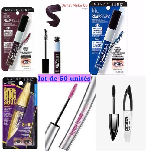 L'oreal Maybelline Carton assortiment Mascara (50 STUKS)