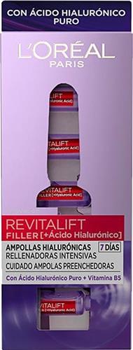 L'Oreal Make Up REVITALIFT FILLER ampollas hialurónicas intensivas 7 uds