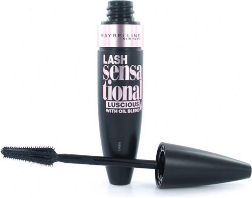 Maybelline Lash Sensational Luscious - 03 Very Black - Volume Mascara met Verzorgende Oliën - 9,5 ml