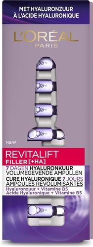 LOréal Paris Skin Expert Revitalift Filler Hyaluronzuur Ampullen - Kuur 7 dagen