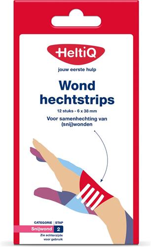 HeltiQ Wondhechtstrips 12 stuks