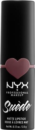 Nyx Professional Makeup Suede Matte Lipstick - Lavender and Lace - Mat Lippotlood - Bruin