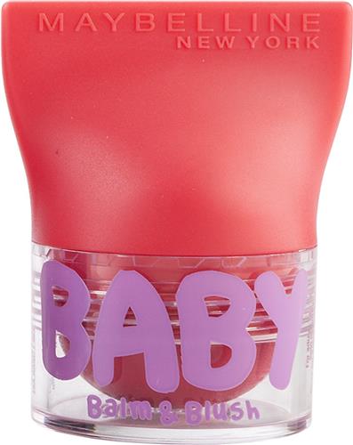 Maybelline Babylips Balm & Blush - 03 Juicy Rose -Roze -  lipbalm & Blush in één