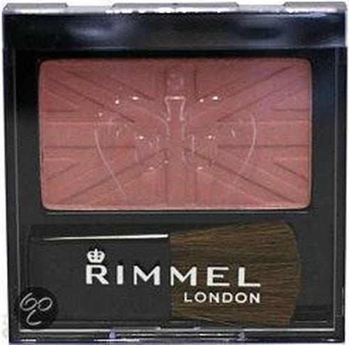 Rimmel Lasting Finish Mono Blush with brush - 115 Mauve Cool - Bronzingpoeder & Blush