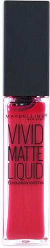 Maybelline Vivid Matte Liquid - 30 Fuchsia Ecstacy - Roze - Lippenstift