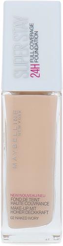 Maybelline SuperStay Full Coverage 24H Foundation - 02 Naked Ivory