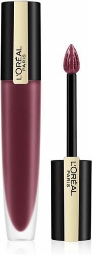 L'Oréal Paris Rouge Signature Lippenstift - 103 I Enjoy - Donker Rood - Matte Vloeibare Lipstick