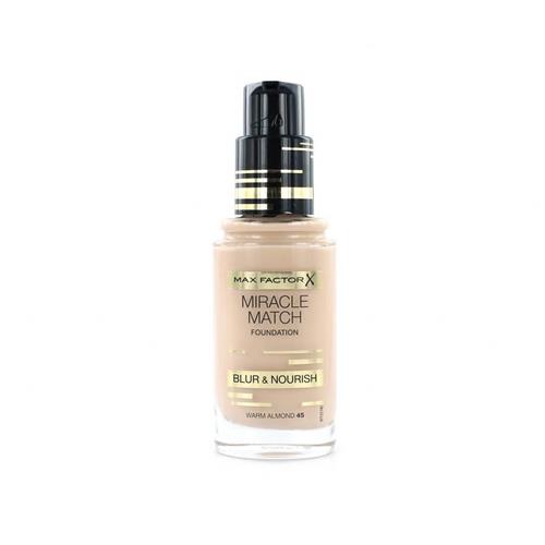 Max Factor Miracle Match Shade Matching Liquid Foundation - 045 Almond