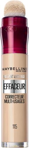 Maybelline Correcteur Anti-Cernes L'Effaceur Instant Anti-Age 115 Beige Doré Correcteur Effaceur Instant Anti-Âge 115 Beige Doré