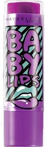 Maybelline BabyLips Pop Art 18 Blueberry Boom lipbalsem Violet Vrouwen
