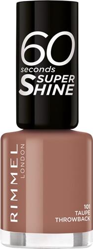 Rimmel 60 Seconds Super Shine Nagellak - 101 Taupe Throwback