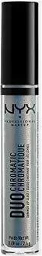 NYX PROFESSIONAL MAKEUP Duo Chromatic Lipgloss - Day Club - Lichtblauwe Basis met Roze/Lavendelkleurige Parel