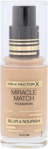 Max Factor Miracle Match Blur & Nour - 60 Sand - Foundation