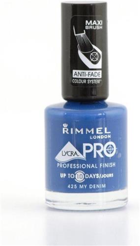Rimmel London Lycra Colour Memory Nagellak - 425 My Denim
