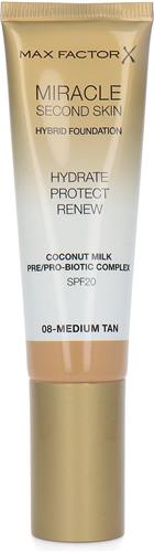 Max Factor Miracle Second Skin Foundation - 03 Medium Tan