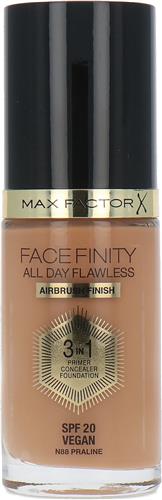 Max Factor Max Factor Facefinity All Day Flawless 3 in 1 Airbrush Finish Foundation - N88 Praline
