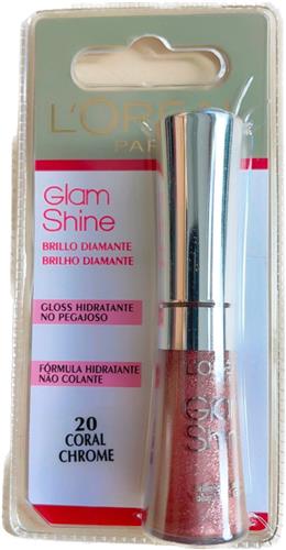 LOreal Paris Glam Shine 20 coral chrome  1 stuk