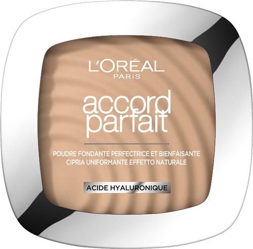 LOréal Paris - Accord Parfait Poeder - 2R/C- Matterend gezichtspoeder met een Natuurlijke resultaat - 9 gr.
