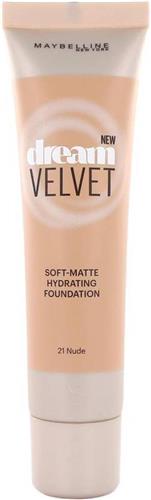 Maybelline Dream Velvet Foundation - 021 Nude