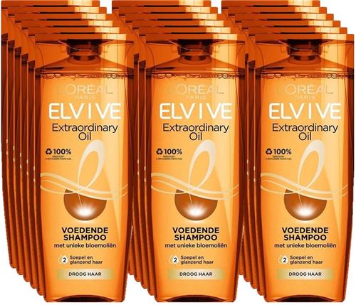 LOréal Paris Elvive Extraordinary Oil Shampoo - Voordeelverpakking 18 x 250 ml