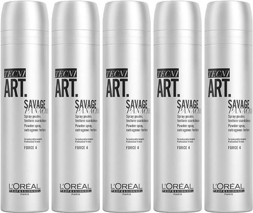 15X L'Oréal L'Oréal Tecni.Art Savage Panache volumespray 250ml