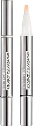 LOréal Paris True Match Eyecream in a Concealer - DW1-2 Ivory Beige - Concealer en Oogcrème in 1, Verrijkt met 0,5% Hyaluronzuur