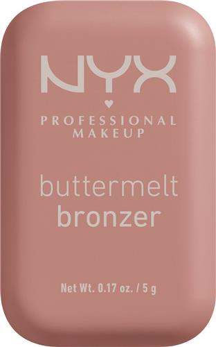 NYX Professional Makeup Buttermelt Bronzer Butta Cup Butter Poeder Bronzer - Bruin - 5gr