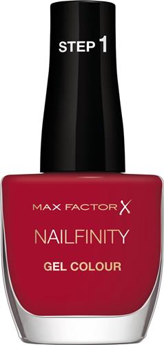 Max Factor Nailfinity Gel Colour Nagellak - 310 Red Carpet Ready