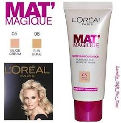 L oréal MAT MAGIQUE 05 beige cream