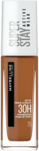 Maybelline New York - SuperStay 30H Active Wear Foundation - 75 Mocha - Foundation - 30ml