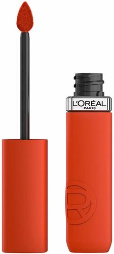 L'Oréal Paris Infaillible Matte Resistance lippenstift  Langhoudende Vloeibare Lipstick met een matte finish Verrijkt met Hyaluronzuur  Vegan  400 Spill The Tea  5ml