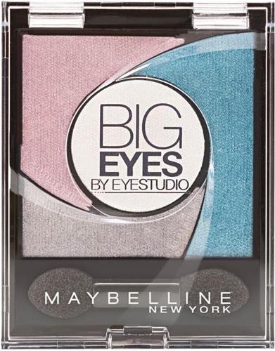 Maybelline Eye Studio Big Eyes 03 Luminous Turquoise oogschaduw Mat, Shimmer