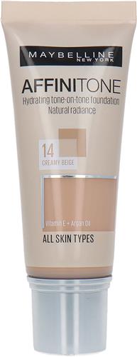 Maybelline Affinitone Foundation - 14 Creamy Beige