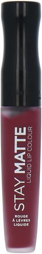 Rimmel London Stay Matte Liquid Lip Colour - Plum This Show - Burgundy / Plum