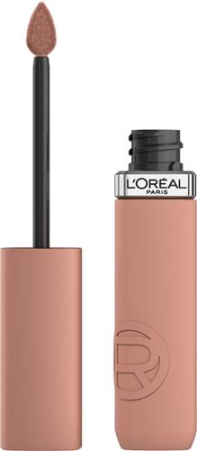 L'Oréal Paris Infaillible Matte Resistance lippenstift  Langhoudende Vloeibare Lipstick met een matte finish Verrijkt met Hyaluronzuur  Vegan  105 Breakfast in Bed  5ml