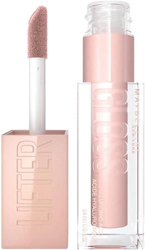 Maybelline New York Lifter Gloss Lipgloss 2 Ice Glanzende Lipgloss - Roze Transparant - 5,4ml