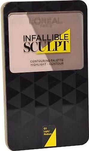 L'Oreal Indefectible Sculpt Contouring Palette 10 gr. 01 Light