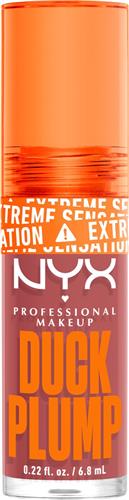 Nyx Professional Makeup Duck Plump - Nude Swings - Plumping lipgloss - Roos - 6,8ml