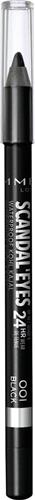 Rimmel ScandalEyes Kohl Kajal Waterproof Oogpotlood - 001 Black (Relaunch)