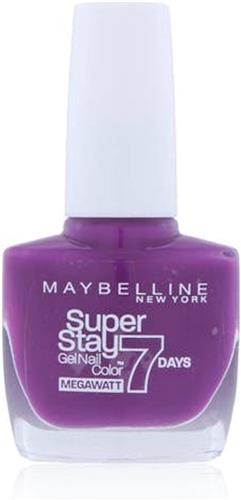 Maybelline Super Stay 7 Days Mega Watt 290 Purple Surge nagellak Paars