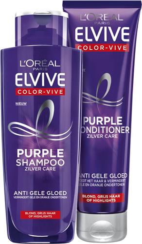L'Oréal Elvive Color Vive  shampoo 1x 200 ml & Conditioner 1x 250 ml  Pakket