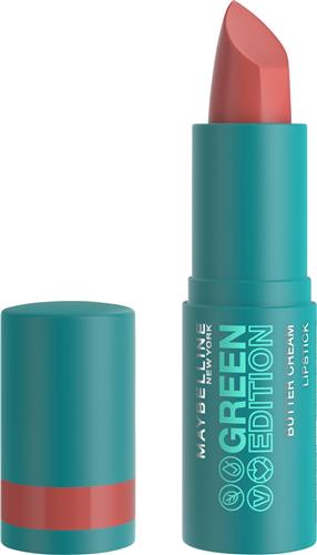 Maybelline New York Lippenstift Green Edition Buttercream 012 Shore, 3.4 g