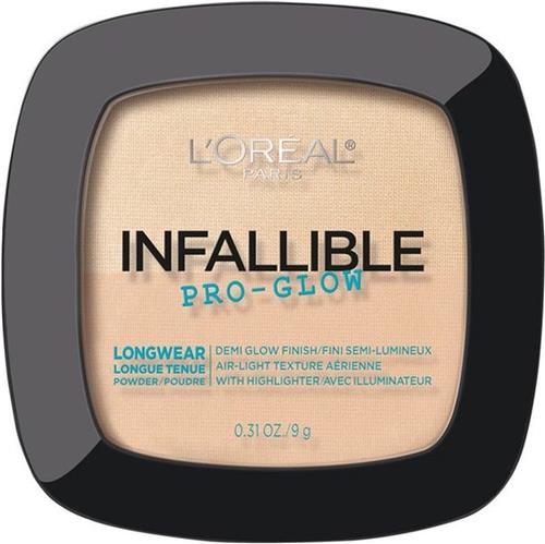 L'Oreal Paris Infallible Pro Glow Longwear Powder - 21 Classic Ivory - Gezichtspoeder - 9 g