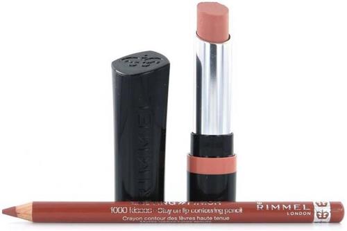 Rimmel The Only 1 Lipstick - 720 I Dare You (+ Lasting Finish Lipliner - 050 Tiramisu)