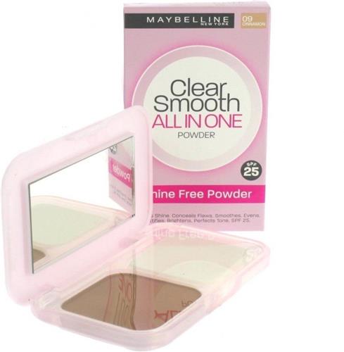 Maybelline Clear Smooth Poeder - N°09 Cinnamon SPF 20