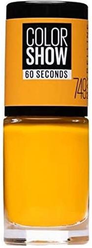 Maybelline MAY VAO C.SHOW COL.BLOCK NU 488 Sharp Y nagellak 7 ml Geel Crème
